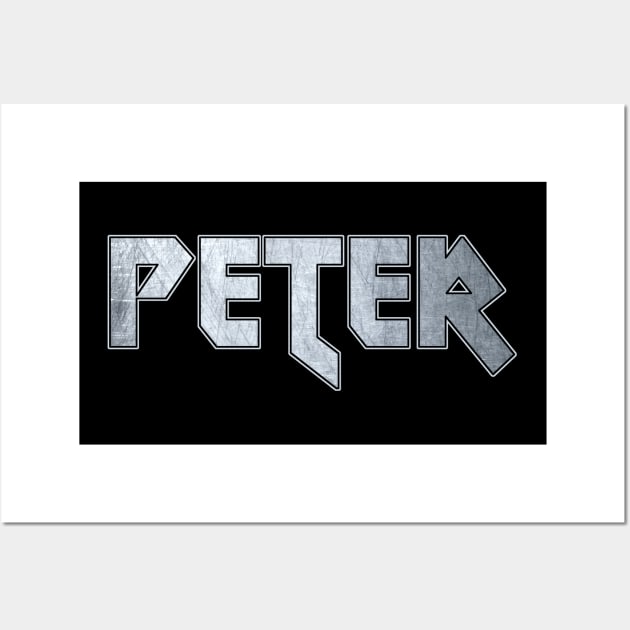 Heavy metal Peter Wall Art by KubikoBakhar